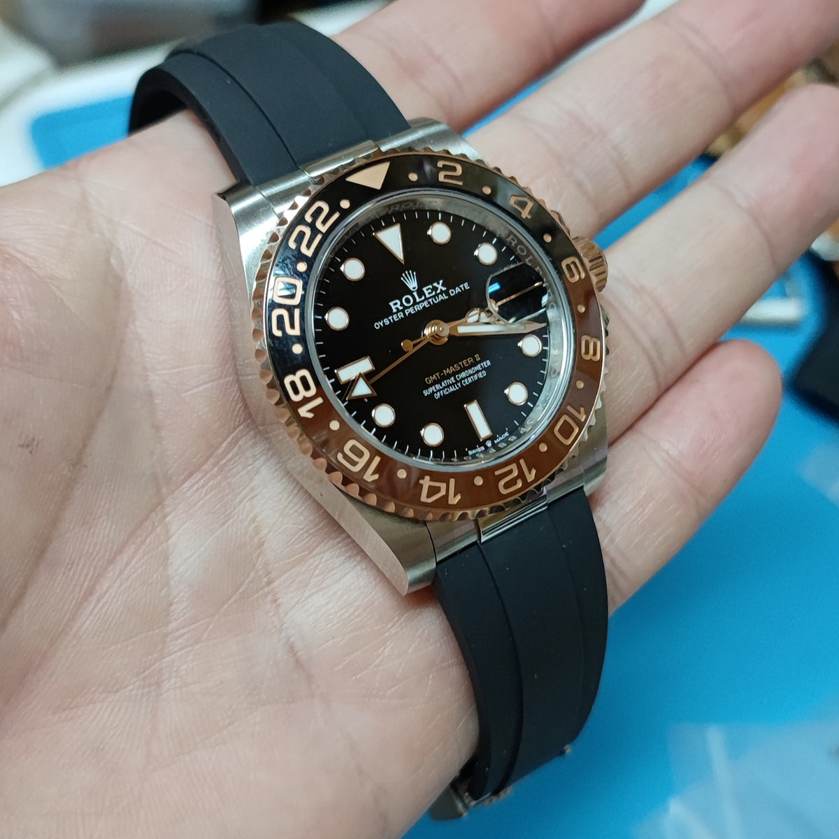 20mm Steel 904L Stainless Steel End Link For Rolex GMT