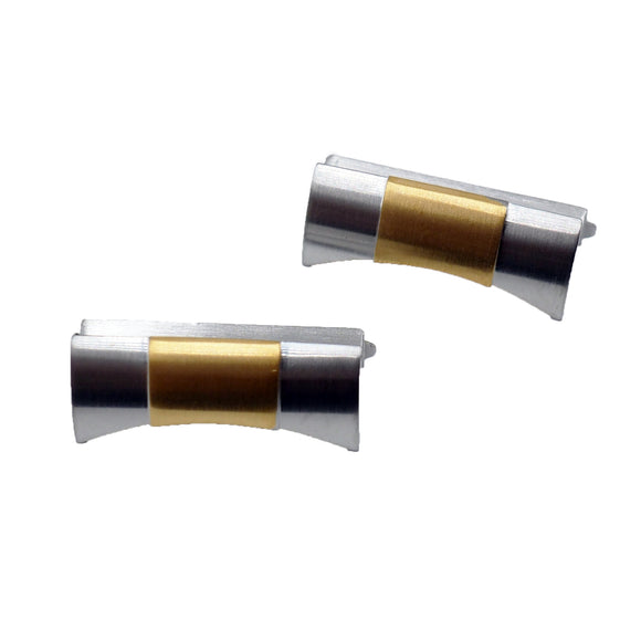 22mm Gold/Steel Stainless End Link For Tudor Black Bay 41mm