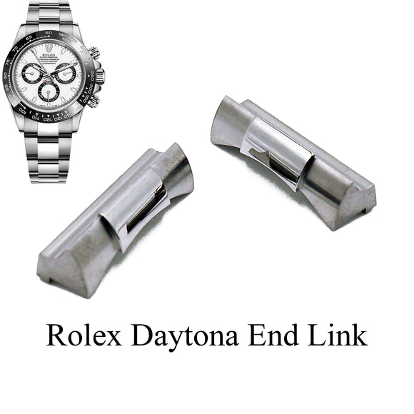 20mm Steel 904L Stainless Steel End Link For Rolex Daytona