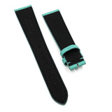 20mm Aqua Saffiano Leather Watch Strap
