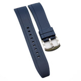 20mm, 22mm, 24mm Straight End Rubber Watch Strap, Quick Release Spring Bars, 8 Colors