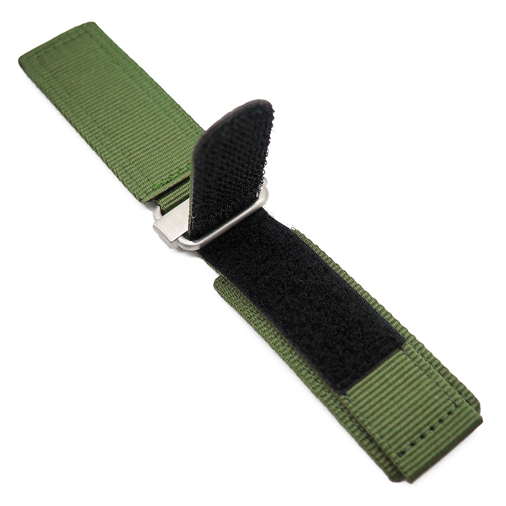 21mm, 22mm Army Green Nylon Watch Strap For Seiko – Revival Strap