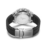 Crafter Blue 21mm FKM Rubber CTS Watch Strap With End Links For SEIKO SPEEDTIMER 41.40MM