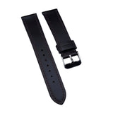18mm, 20mm Dark Brown Calf Leather Watch Strap