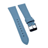 18mm, 20mm Maya Blue Epsom Calf Leather Watch Strap