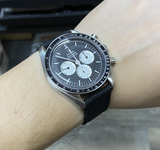 18mm, 20mm Black Nylon Watch Strap, Quick Release Spring Bars