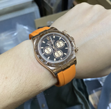 20mm Rose Gold 904L Stainless Steel End Link For Rolex Daytona