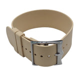 20mm, 21mm, 22mm Nato Style Beige FKM Rubber Watch Strap For Tudor Pelagos FXD