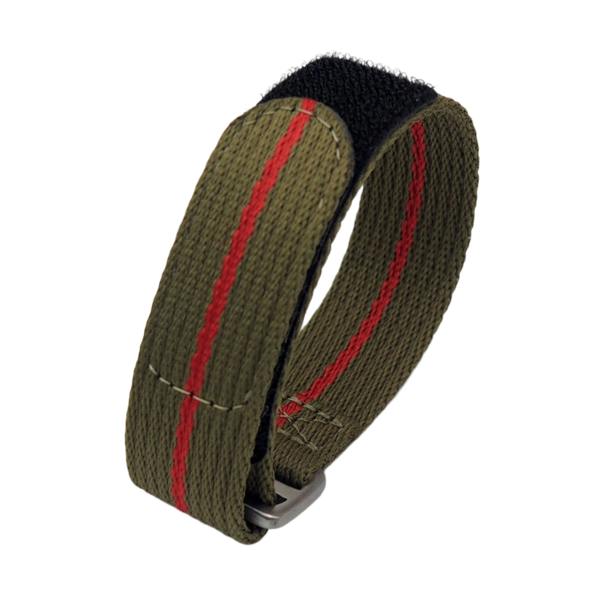 20mm, 22mm Military Style Multi Color in Single Line Nylon Watch Strap ...