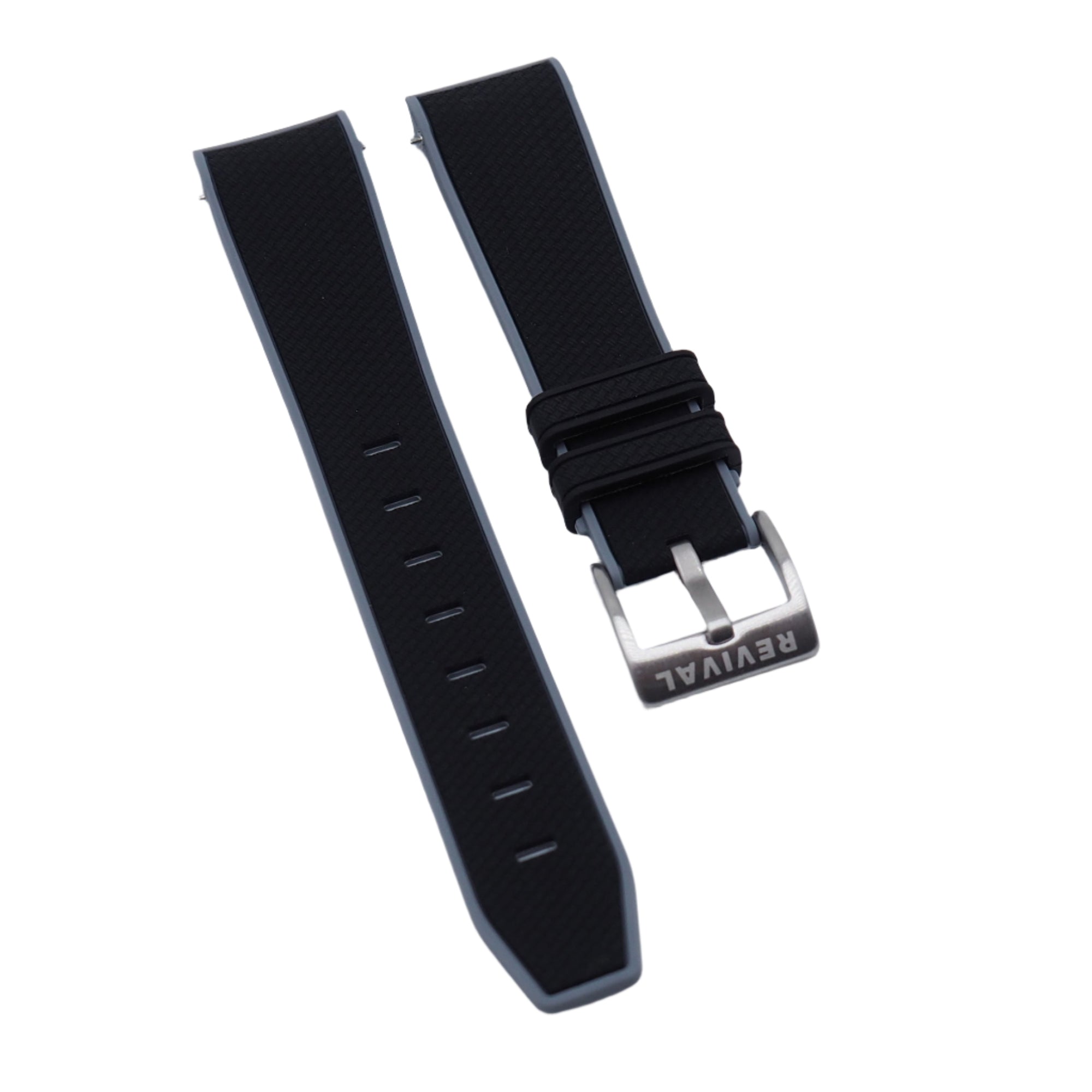 20mm Quick-Release Strap Color: Black 18mm 20mm 22mm Horween Chromexcel Quick Release Handmade  main image 2