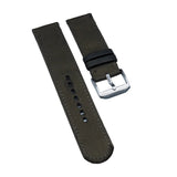 23mm Army Green Nylon Watch Strap For Tudor Black Bay Bronze 43mm
