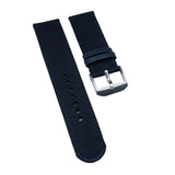 23mm Navy Blue Nylon Watch Strap For Tudor Black Bay Bronze 43mm