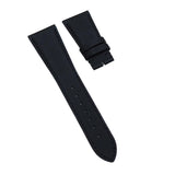 24mm Black Sailcloth Watch Strap For Tudor Fastrider Black Shield