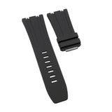 28mm Nylon Grain Brown FKM Rubber Watch Strap For Audemars Piguet Royal Oak Offshore 15720
