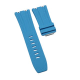 28mm Nylon Grain Sky Blue FKM Rubber Watch Strap For Audemars Piguet Royal Oak Offshore 15720