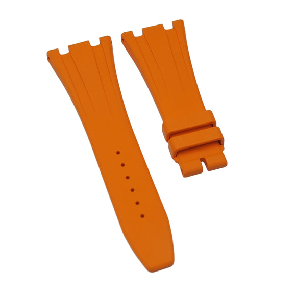 28mm Orange FKM Rubber Watch Strap For Audemars Piguet Royal Oak Offshore 26170 etc.