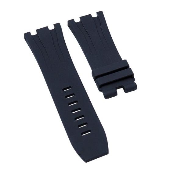 30mm Dark Gray FKM Rubber Watch Strap For Audemars Piguet Royal Oak Offshore 44mm