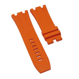 30mm Orange FKM Rubber Watch Strap For Audemars Piguet Royal Oak Offshore 44mm