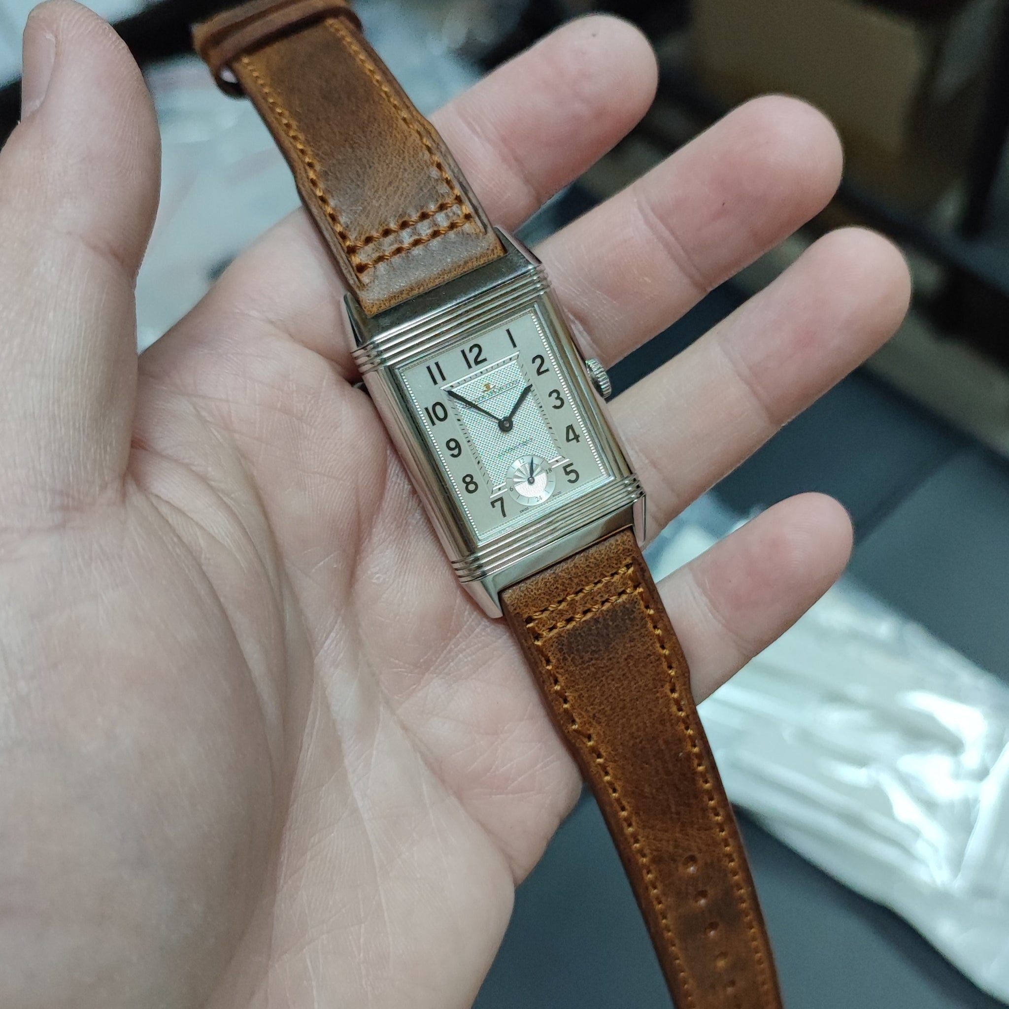 20mm, 21mm, 22mm Pilot Style Rust Orange Calf Leather Watch Strap