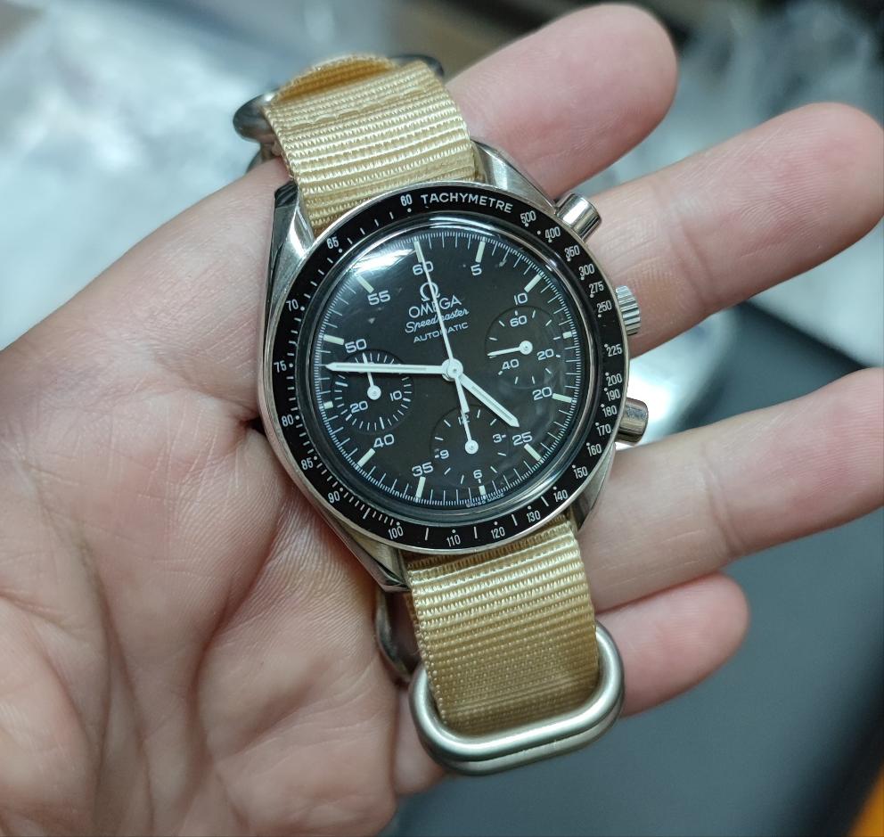 18mm Rings Zulu Military Style Khaki Nylon Watch Strap