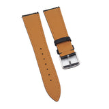 18mm, 19mm, 20mm, 21mm, 22mm Gradient Green & Black Cordovan Leather Watch Strap