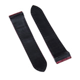 20mm, 23mm Red Alligator Leather Watch Strap For Cartier Santos