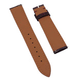 18mm, 19mm, 20mm, 21mm, 22mm Burgundy Cordovan Leather Watch Strap