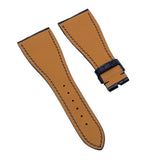 30mm, 32mm Navy Blue Alligator Leather Watch Strap For Roger Dubuis Golden Square