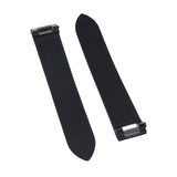19mm Black FKM Rubber Watch Strap For Cartier Roadster, Quick Release