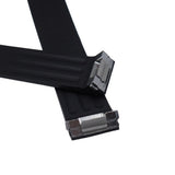 19mm Black FKM Rubber Watch Strap For Cartier Roadster, Quick Release