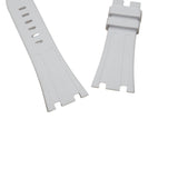 28mm White FKM Rubber Watch Strap For Audemars Piguet Royal Oak Offshore 26470 etc.