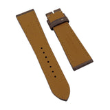 20mm, 22mm Brown Babele Leather Watch Strap