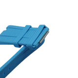28mm Nylon Grain Sky Blue FKM Rubber Watch Strap For Audemars Piguet Royal Oak Offshore 15720
