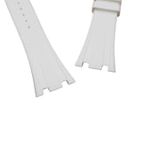 28mm White FKM Rubber Watch Strap For Audemars Piguet Royal Oak Offshore 26170 etc.
