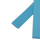 22mm Curved End Sky Blue FKM Rubber Watch Strap For Patek Philippe Aquanaut