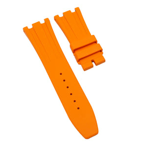 【GM】 24mm Orange FKM Rubber Watch Strap For Audemars Piguet Royal Oak 37mm