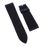 23mm Navy Blue Nylon Watch Strap For Blancpain Fifty Fathoms