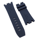 【GM】 28mm Navy Blue FKM Rubber Watch Strap For Audemars Piguet Royal Oak Offshore 42mm