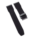 20mm, 21mm Pilot Style Grey Nylon Watch Strap For IWC, Semi Square Tail