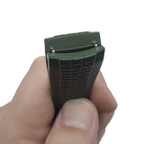 21mm, 22mm Curved End Olive Green FKM Rubber Watch Strap For Patek Philippe Aquanaut