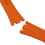 30mm Orange FKM Rubber Watch Strap For Audemars Piguet Royal Oak Offshore 44mm