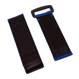 20mm Blue Nylon Watch Strap For Rolex, Velcro Style