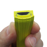 22mm Curved End Yellow FKM Rubber Watch Strap For Patek Philippe Aquanaut