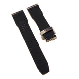 20mm, 21mm Pilot Style Camouflage Brown Nylon Watch Strap For IWC, Semi Square Tail