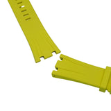 30mm Yellow FKM Rubber Watch Strap For Audemars Piguet Royal Oak Offshore 44mm