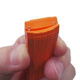 21mm, 22mm Curved End Orange FKM Rubber Watch Strap For Patek Philippe Aquanaut