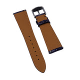 18mm, 19mm, 20mm, 21mm, 22mm Violet Alligator Leather Watch Strap
