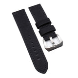 24mm, 26mm Black Nylon Watch Strap For Panerai