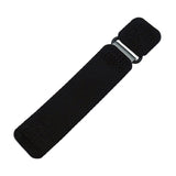 18mm, 20mm, 22mm Gray Nylon Velcro Watch Strap, Quick Release