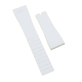 20mm Straight End White FKM Rubber Watch Strap For Rolex Daytona